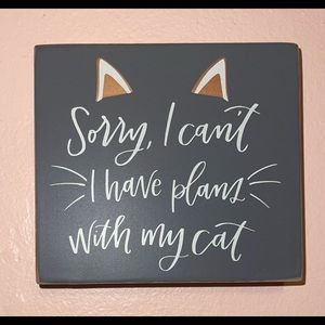 The purrfect wall decor for cat lovers!! 3 pieces
